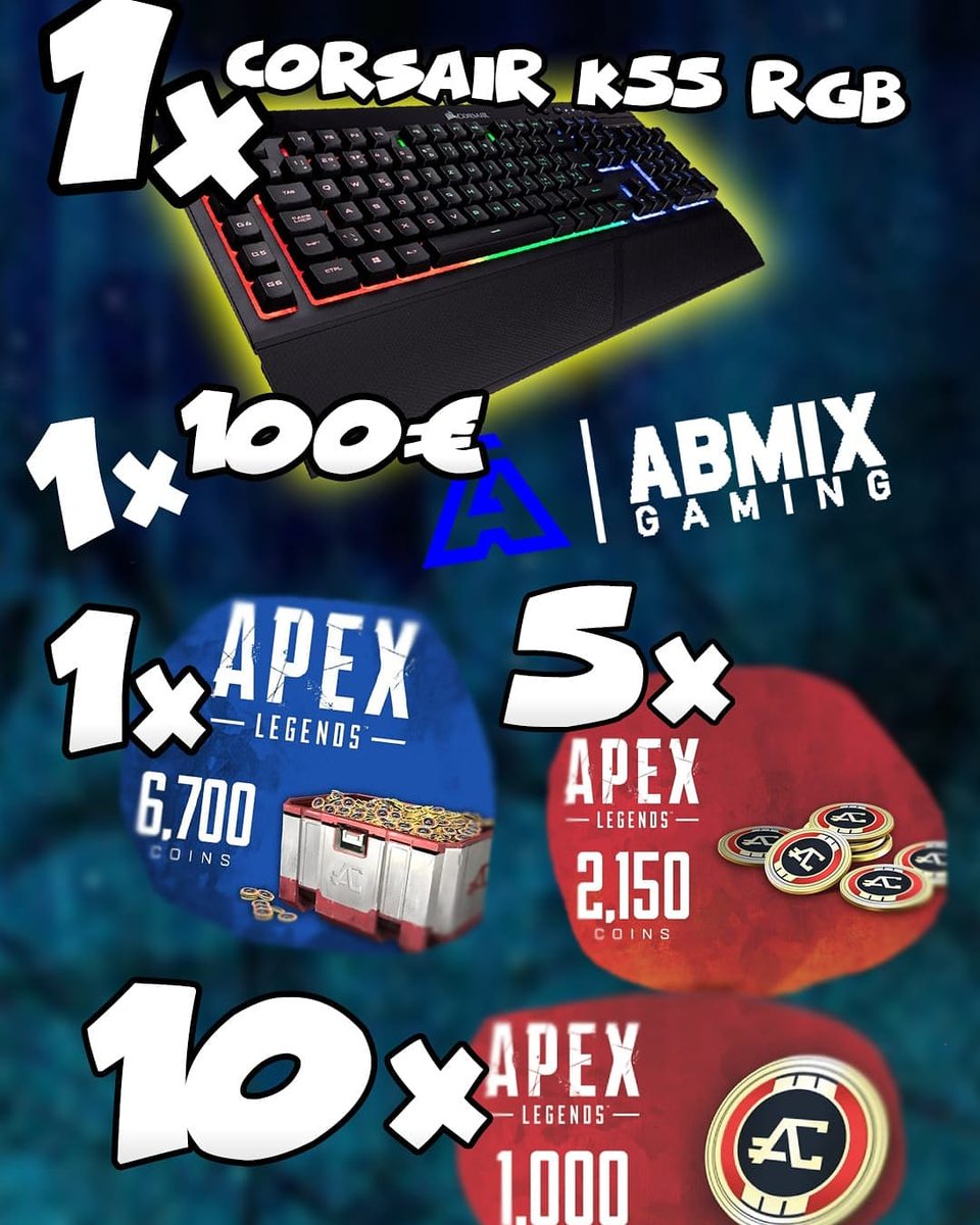 Twitch_F1DD3's tweet photo. FETTES GIVEAWAY AM START!
https://t.co/yDz83EsltJ

#giveaway #GiveawayAlert #twitch https://t.co/NBuRNOVrVV