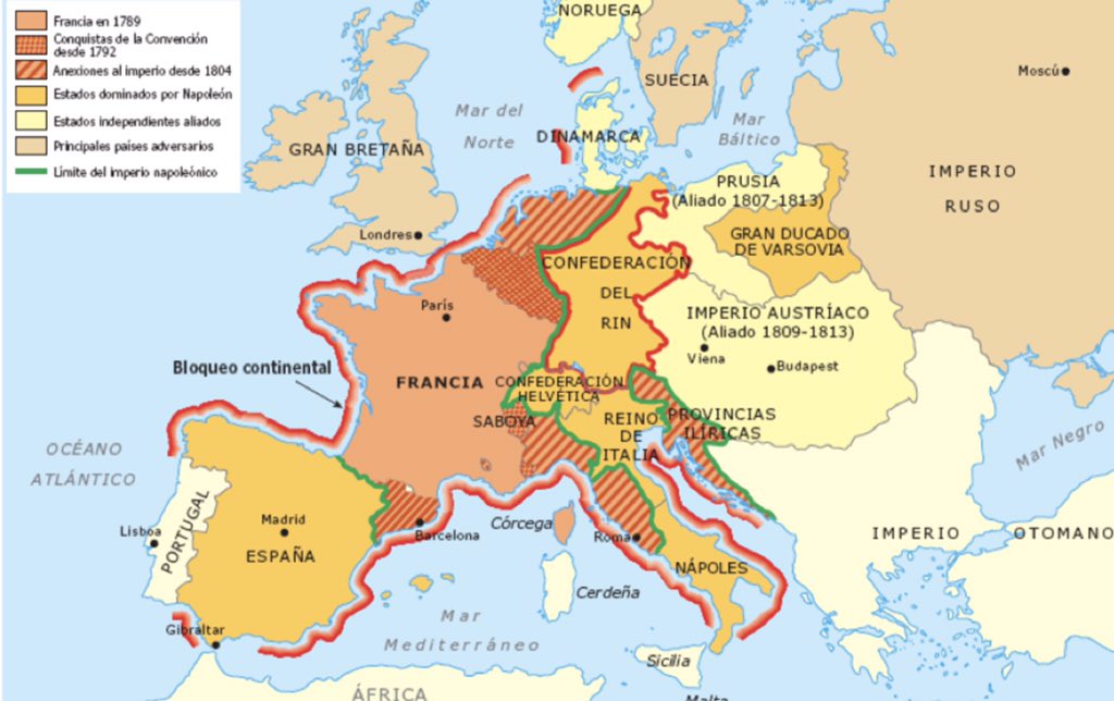PoufXviii's tweet photo. Aquí podemos ver como nuestro emperador Napoleón ha conquistado Europa. https://t.co/nP7JYzDu1d