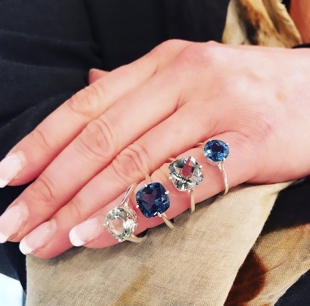 ✨Just Added!✨

London Blue Topaz + Green Amethyst 
  
•MJH Curated Gemstone Collection• 
✨meganhazel.com✨

Free Shipping across Canada! 
🌾🇨🇦🌾
#yqr #regina #Saskatchewan #Canada