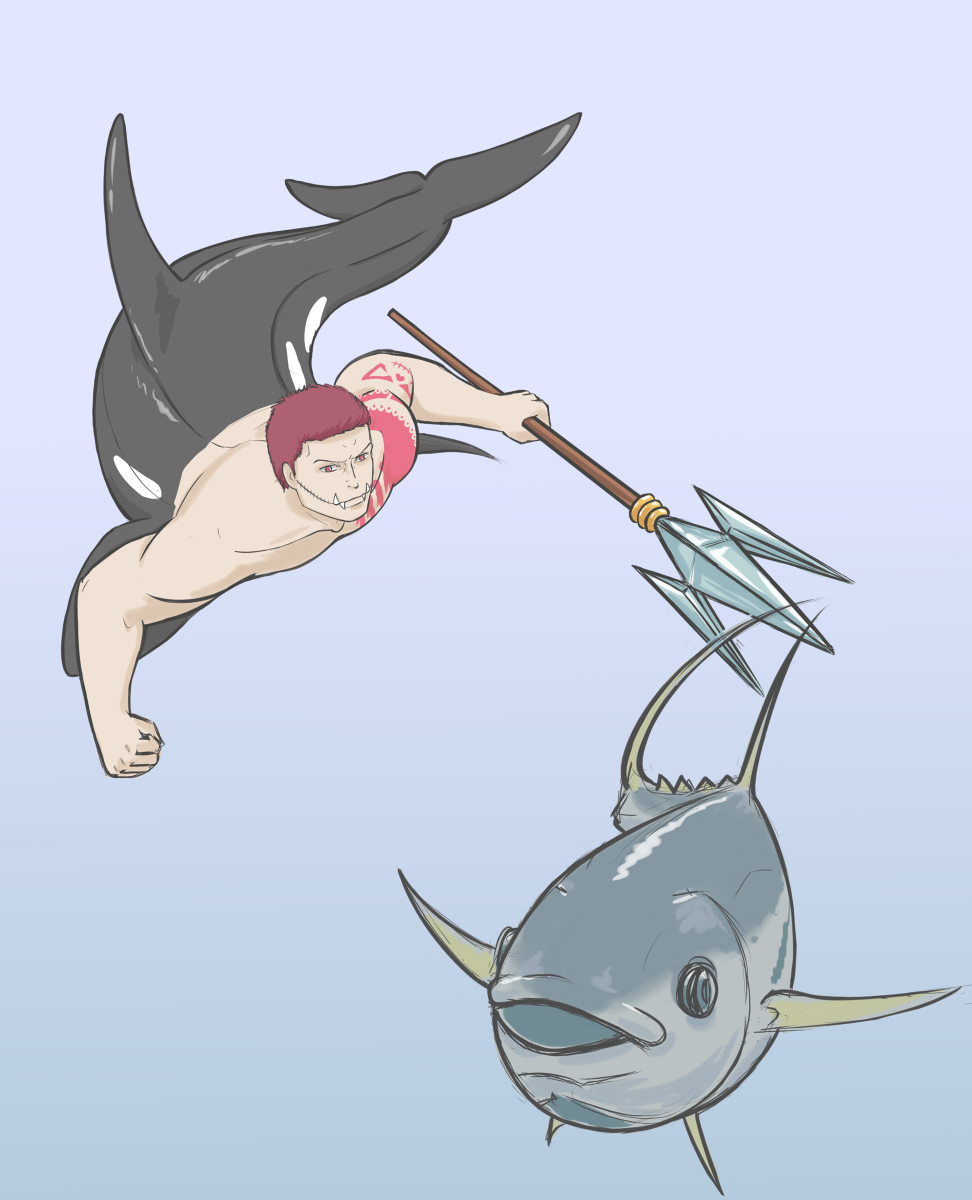 Ash3draws Tuna Chasing ワンピース Onepiece Merman シャーロット カタクリ カタクリ Katakuri Charlottekatakuri Orca T Co Frhcfcwclk T Co 2hyjswptfk Twitter