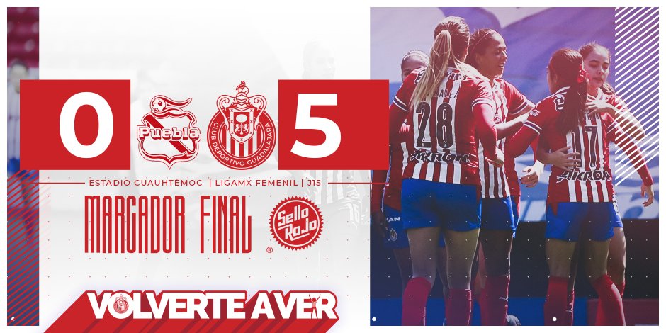 ChivasFemenil's tweet photo. ✋ Hoy, domingo, en Puebla: 

🇫🇷 ¡HA GANADO EL GUADALAJARA! 🇫🇷 https://t.co/iG0CFIpkb8