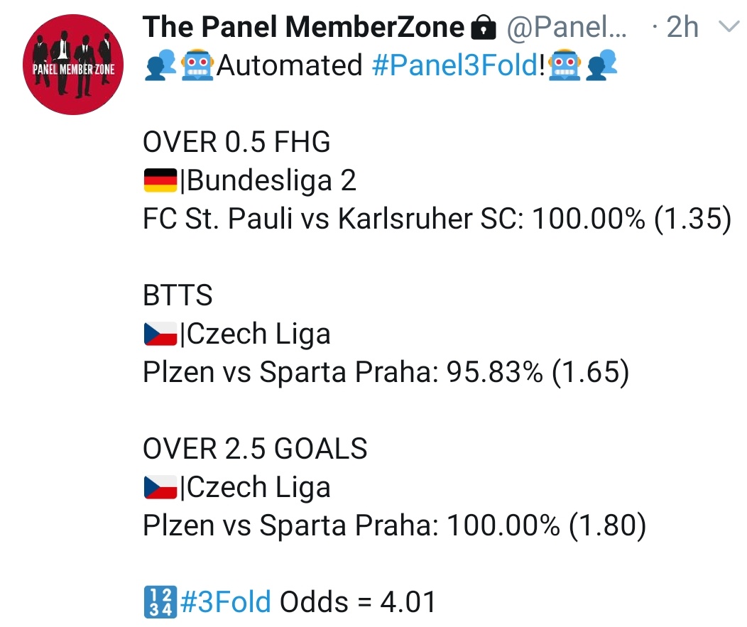 gamblingpanel's tweet photo. Well it's been a gooooood day in MZ.
Another 3 fold winner this weekend at a MASSIVE 3/1 💰
BTS ✅
FHG ✅
Over 2.5 ✅
£10 stake would've easily self-funded a #MemberZone annual pass 🎟️ https://t.co/wbGzhzIKmW