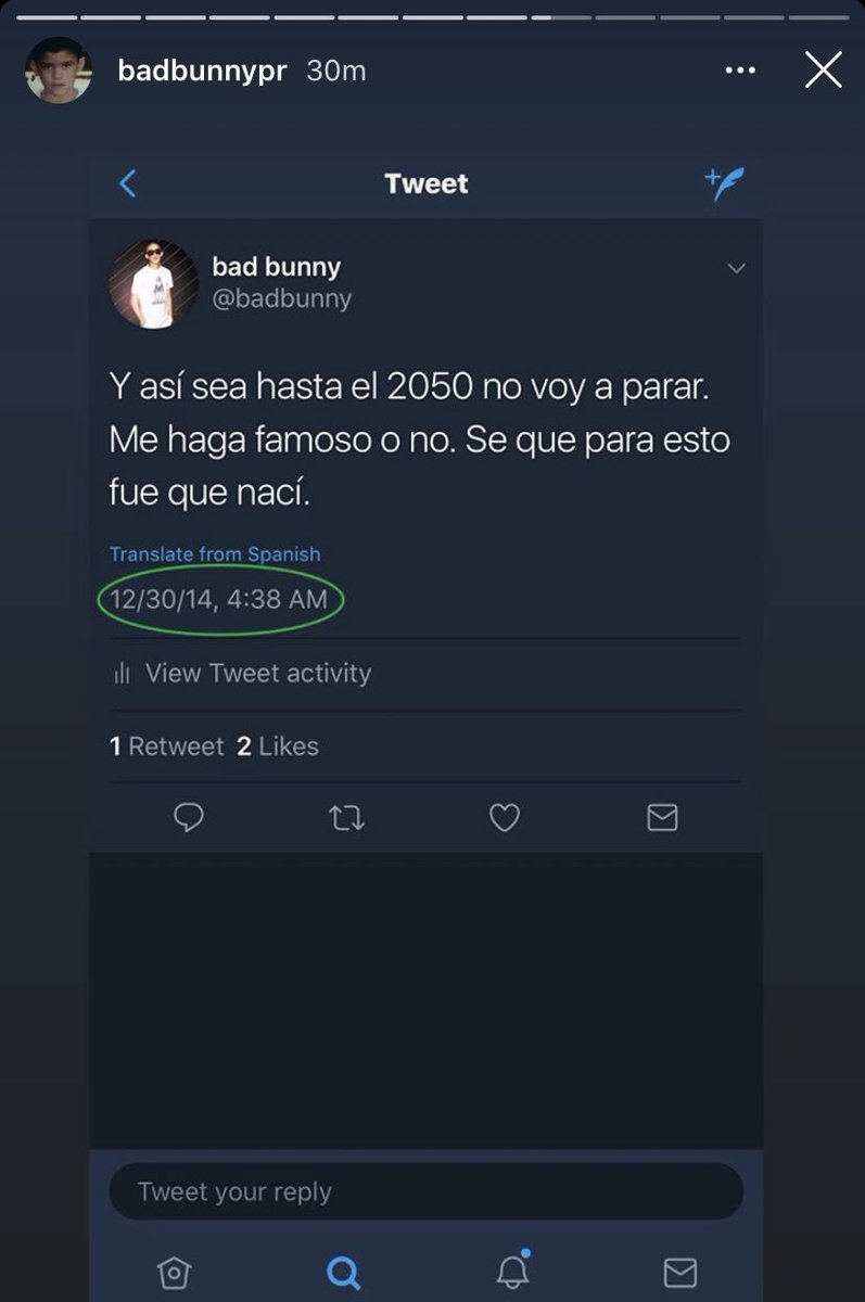 Trap Updates on Twitter "🚨🚨 Bad Bunny 🐰 siempre tuvo claro lo que