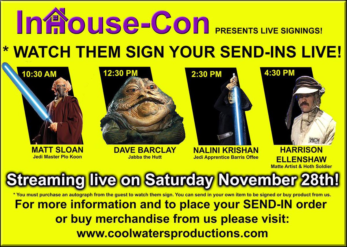 It’s happening! November 28th! See link below :)