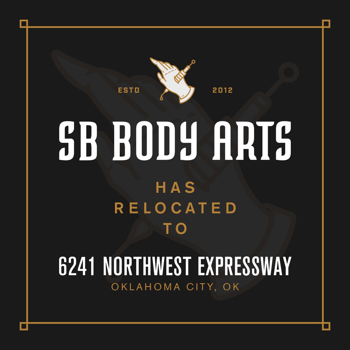 SB_BodyArts's tweet photo. W have moved!  Check out our new location!!! https://t.co/bLhbzYZ2RV