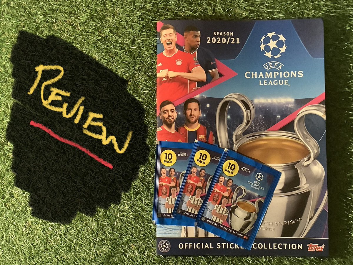 tradingcardboss's tweet photo. Topps UEFA Champions League 2020/21 Sticker Collection - Reviewed #Topps_uk #ChampionsLeague #Footballstickers #Football #Tradingcardboss https://t.co/FXibmbT5tq https://t.co/EVFQORlpA9