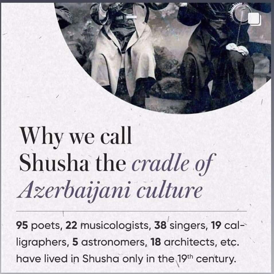 miri_adu's tweet photo. Why we call Shusha the cradle of Azerbaijan culture❤️
#Shusha
#Şuşa https://t.co/Tlu3hbeoDU