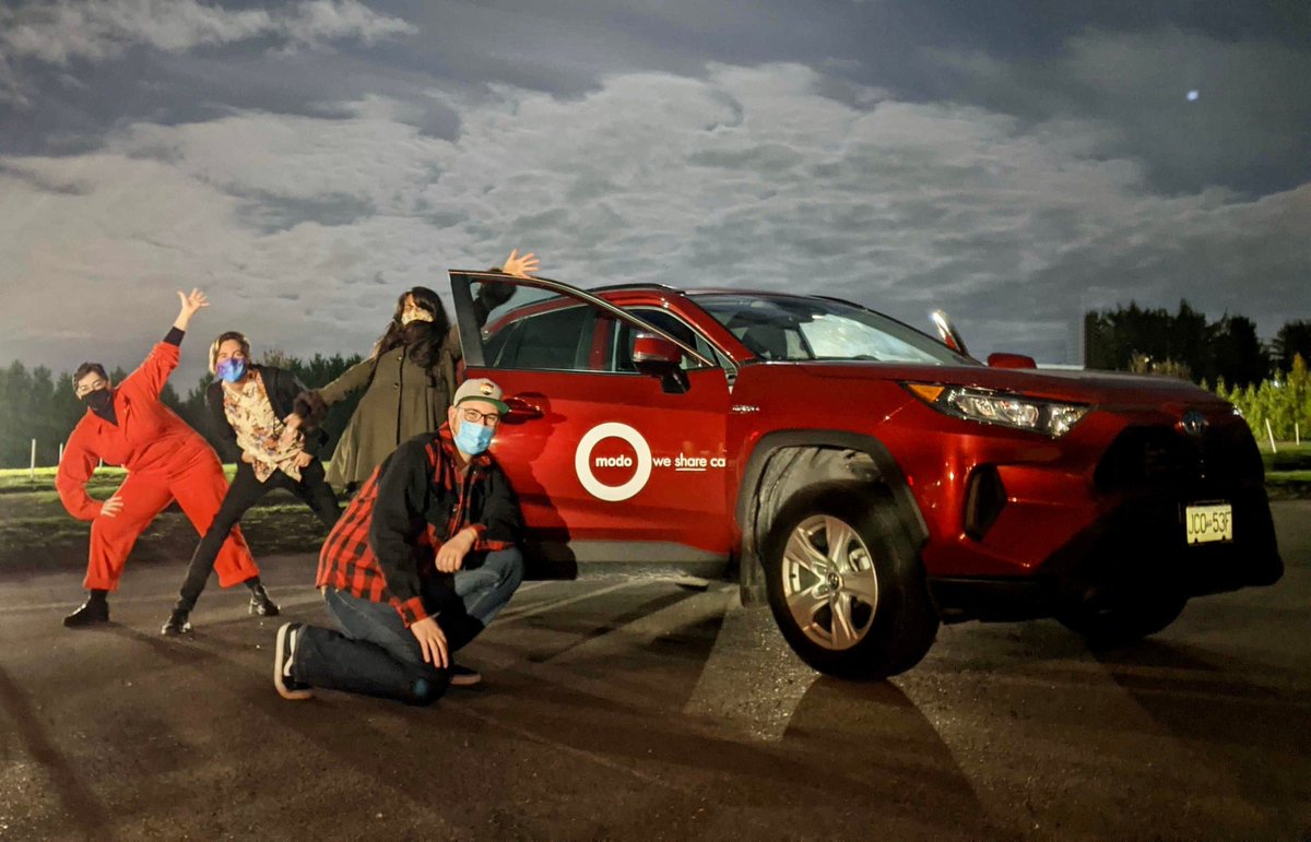 modo_carcoop's tweet photo. "Our team organized our first-ever drive-in film event as a fundraiser for our youth education program. Thankfully with Modo, we were able to find the perfect vehicle to get our staff & supplies out to the event!" - @queerfilmfest https://t.co/7nqoVjbpqe #outonscreen #whymodo https://t.co/P4brD2sLLP