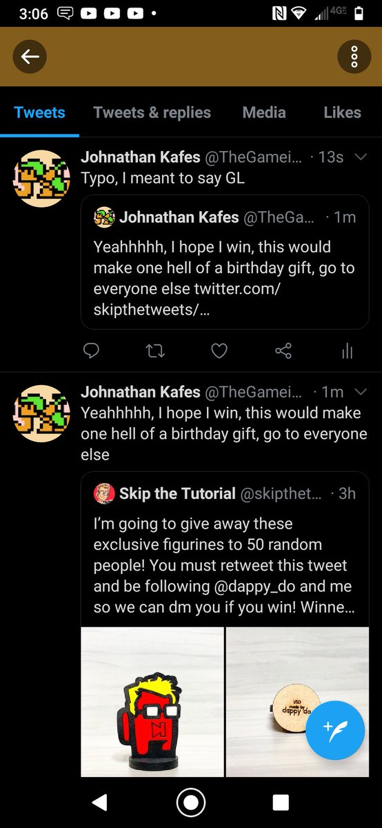 TheGameingKart's tweet photo. @skipthetweets @dappy_do Good luck everyone https://t.co/wIyKNVi24u