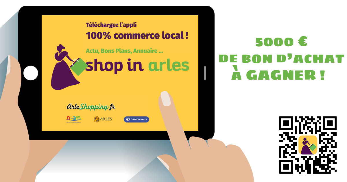 ArleShopping's tweet photo. Envie de se restaurer, d'acheter local et artisanal, de commencer à préparer les fêtes de Noël?
Pensez Livraison, #clickandcollect !
Découvrez toute l'offre locale de votre cœur de ville en un clic sur #ShopinArles : l'appli 100% local !
5 000€ de bons d'achat à gagner
#Arles https://t.co/gyTYapzdsR
