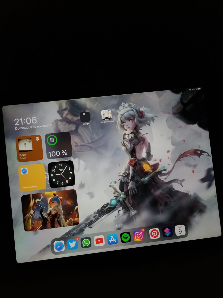magi_karpla's tweet photo. In love 🧡 #GenshinImpact #iOS142 #ios14homescreen #iPadOS142 #ipadpro #Noelle #Ningguang https://t.co/qrdBGIaNb4