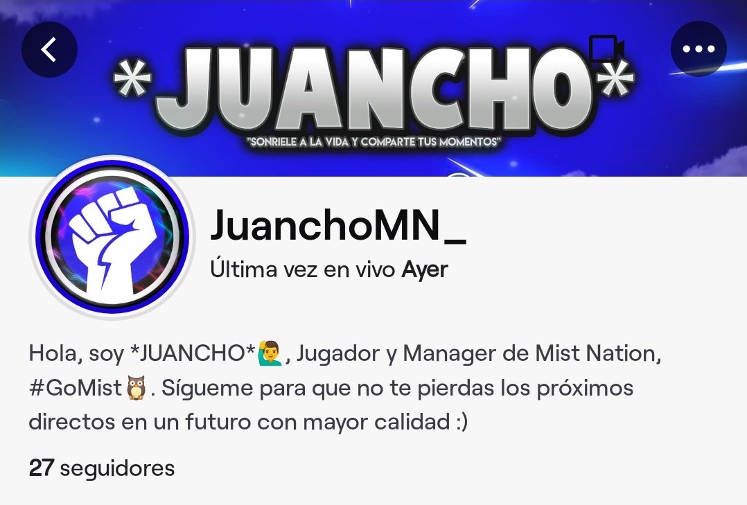 ¡Hola amigos!

Los quiero invitar a este nuevo proyecto que empecé el día de antier en Twitch, los que gusten seguirme les dejo mi link:

¡Veamos a JuanchoMN_ en Twitch! twitch.tv/juanchomn_?sr=a

Un saludo amigos, ¡se vienen cosas muy buenas!

#GoMN 🐺