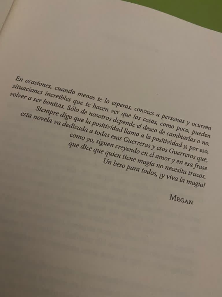 Raquel19_SV's tweet photo. Tú sí que creas magia con tus libros ❤️ @MeganMaxwell https://t.co/K1lSNkgbDP