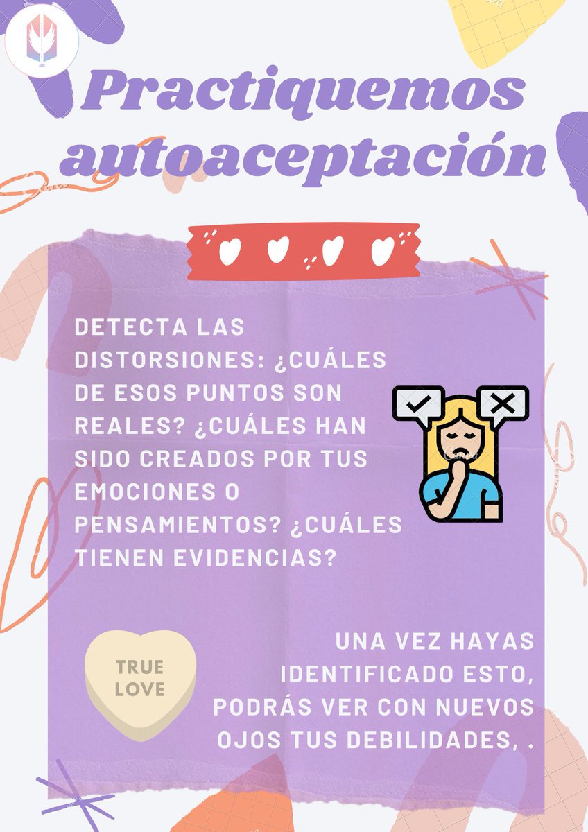 BTS_AHC_SPN's tweet photo. Ahora que sabemos de qué se tratan la autoaceptación y la autocompasión, ¿cómo podemos aplicarla a nuestras vidas? 🤔
Te dejamos a continuación algunas prácticas saludables para implementarlas 🥰
#DominGoGo #AHCInforma #ArmyWithFun @BTS_twt https://t.co/ocXBs4hkAo
