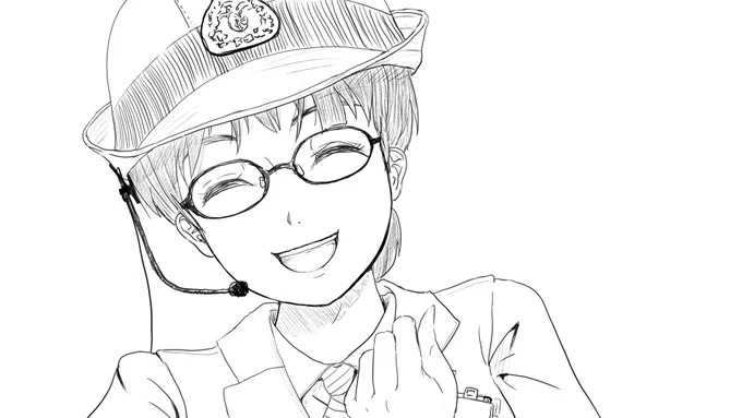 かわいいって?あーらうれし。 