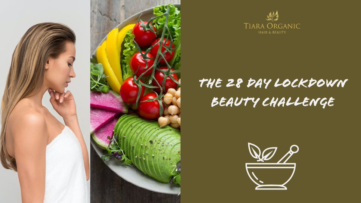 Join us for the 28 days Lockdown Beauty Challenge. #healthylifestyle #hair #skincare