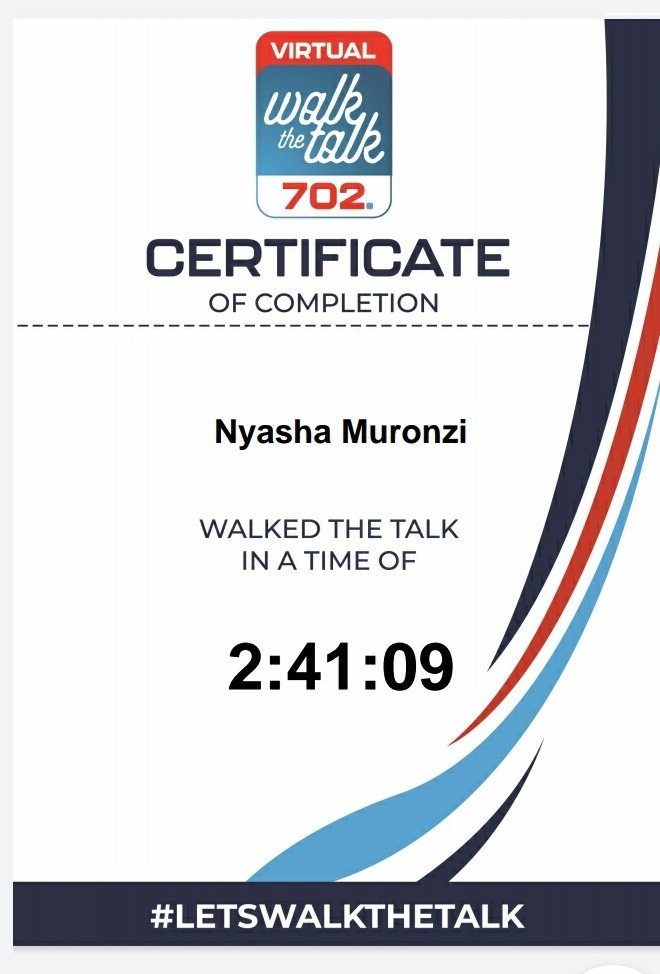 NashMcRonzie's tweet photo. It is done, had a very active and fun walk today, ended up walking about 14km #WalkTheTalk  @Radio702 #702VirtualWalk https://t.co/ZOx7N8vBqw