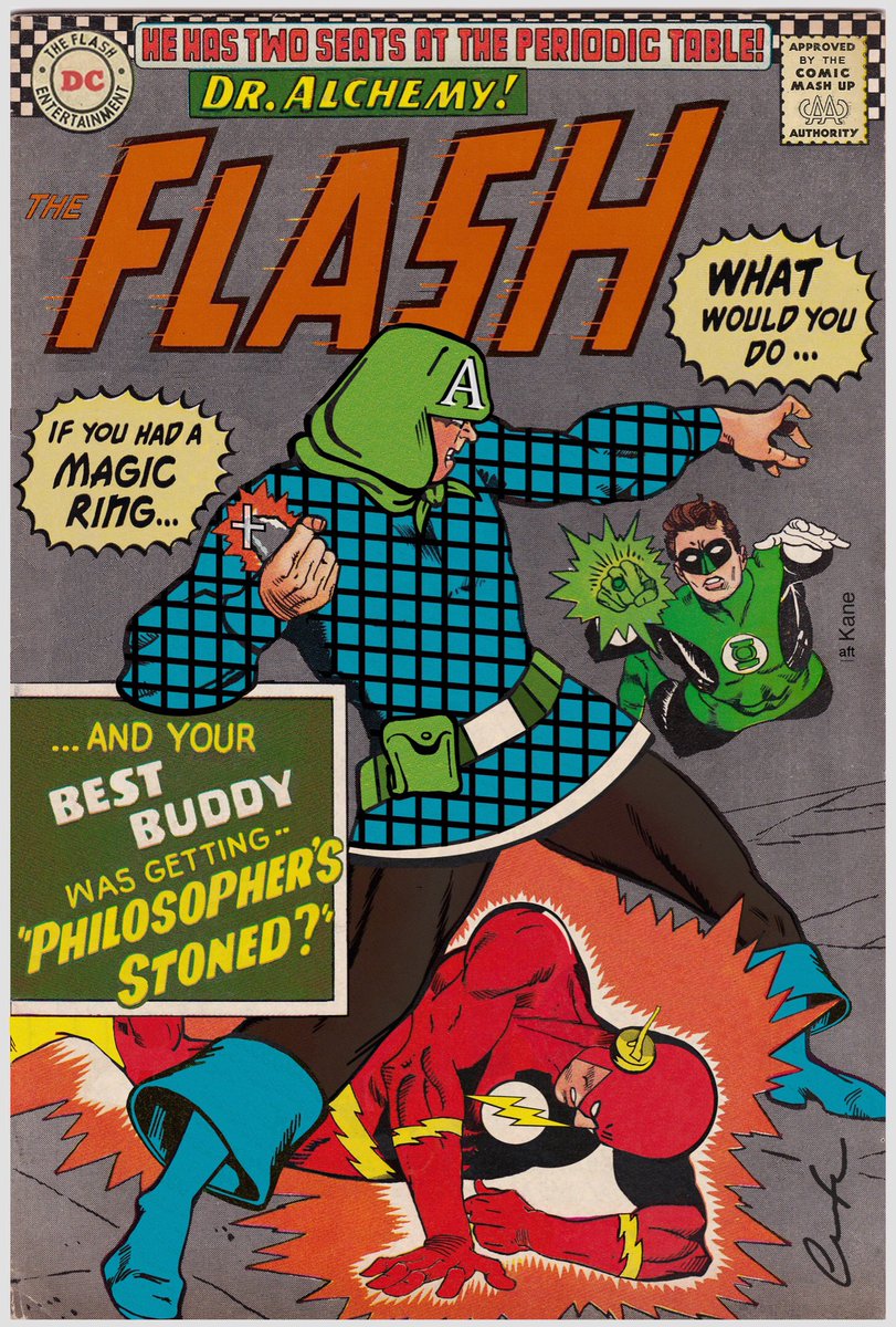 ChuckBrouilette's tweet photo. this week @DCComics #TheFlash 765 #OurHero .. #PhilosophersStoned! Will #TheScarletSpeedster formulate that the elemental solution to #DrAlchemy’s return requires yet #anotherRing?!? @KevinShinick #SamiBasri @willconrad @hificolor @thebernardchang https://t.co/wQIrPHRhH0