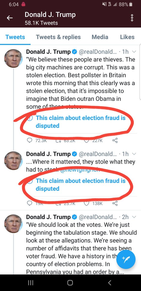 FromBBWtoBBW's tweet photo. Anyone else get the giggles by seeing these glorious notifications on practically all of Presidente Pendejo's tweets? 🧐😂🤣 https://t.co/vJSM9x4IM0