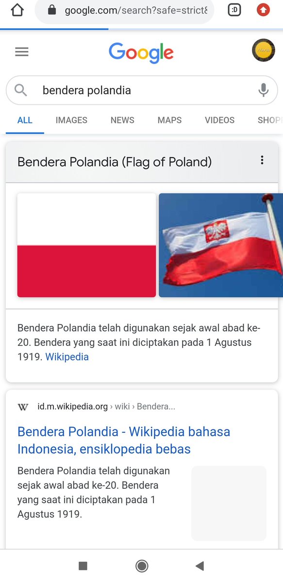 Bendera polandia dan indonesia