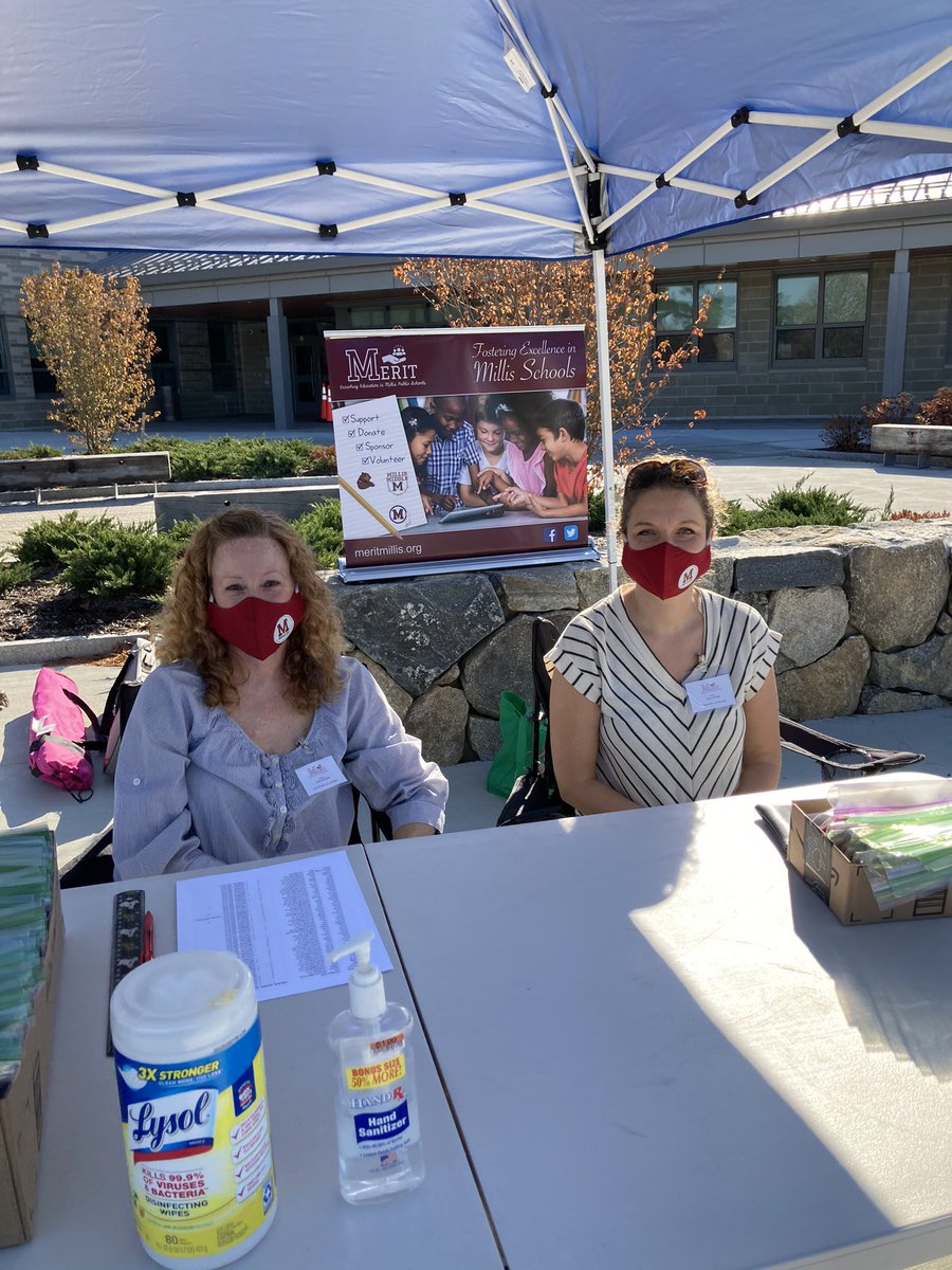 Thank you Merit! Pick up of pre-purchased masks at CFB from 11-3 today. Child sized for $10 cash still available. Thank you so much! 🐻 😷