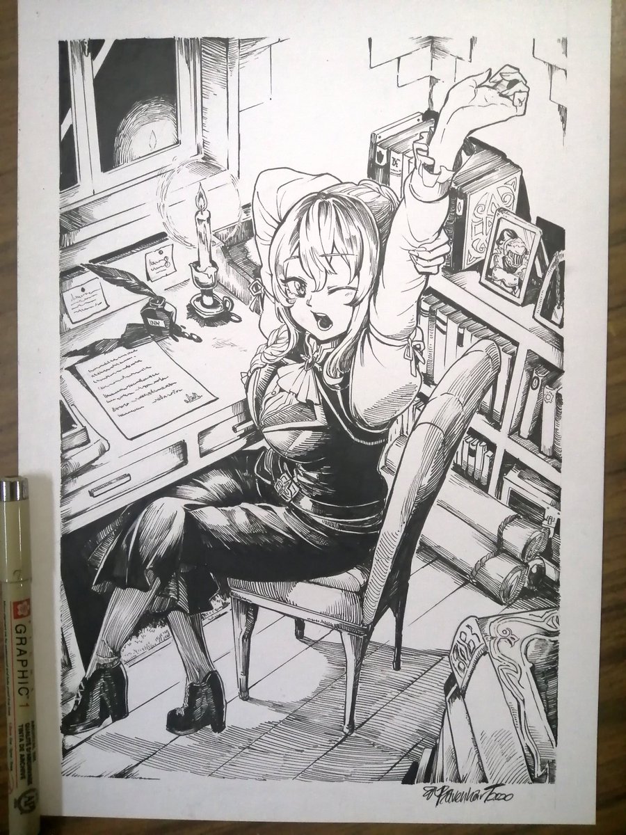 #guildgirl from #goblinslayer commissioned by Adam~ 