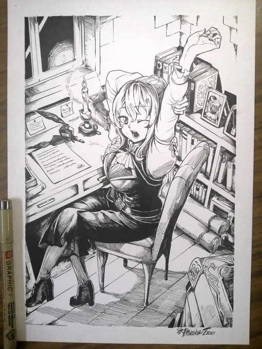 #guildgirl from #goblinslayer commissioned by Adam~ 