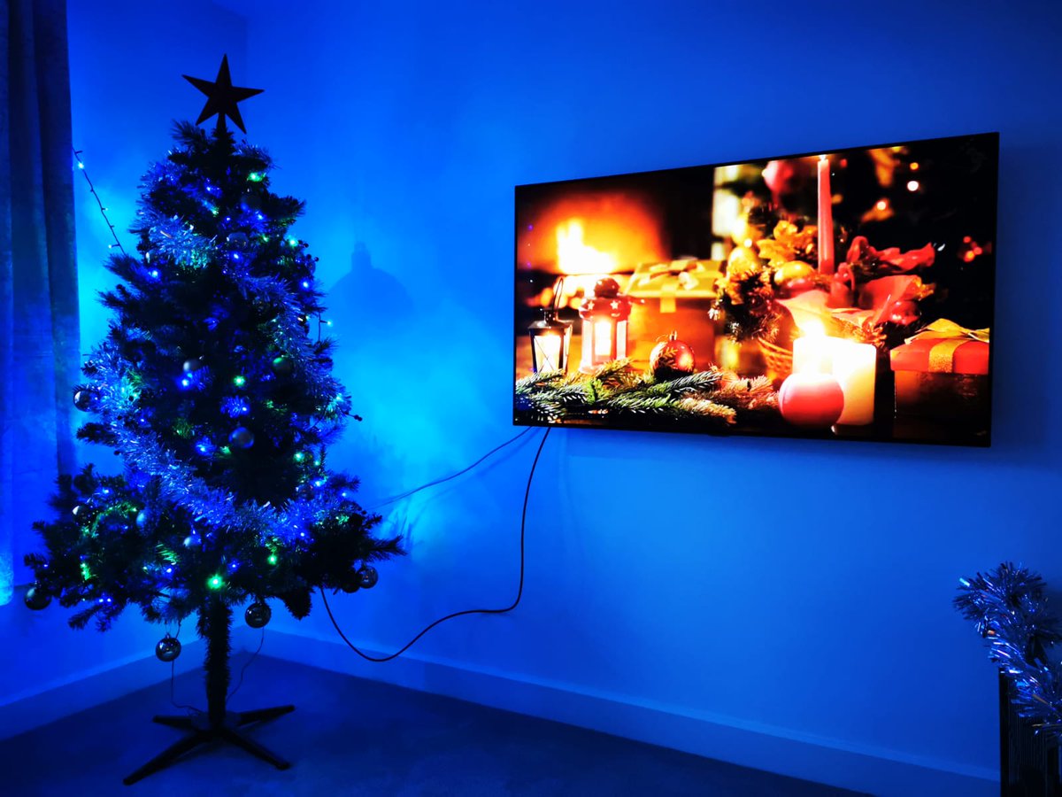 D13_Smith's tweet photo. Well after taming my wife for so many years in our small old place....today is the day we've started getting the #Christmas decorations up!! 😃 Think this is only the start...🎄but actually warming to the idea now it's up! #cornwall #tree #lights #festive #decoration #newhome https://t.co/ss4rifKVqa