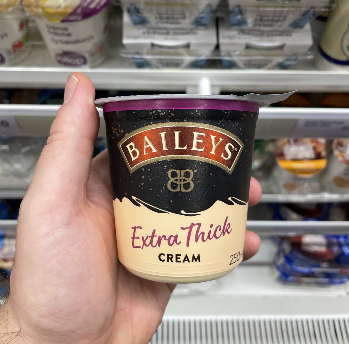 Well This Is New On Twitter Baileys Extra Thick Cream At Sainsbury S Baileysofficial Baileys Baileyscream Cream Extrathick Extrathickcream Irishcream Wellthisisnew Https T Co Oc4cnkyo1f