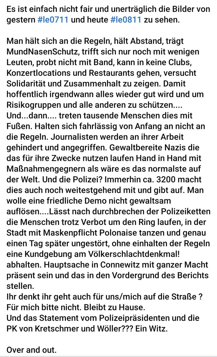 ichdarfdas92's tweet photo. Lange war hier Ruhe. 
Meine Gedanken zu #le0711 #le0811 #Leipzig https://t.co/AAxeBy25iX