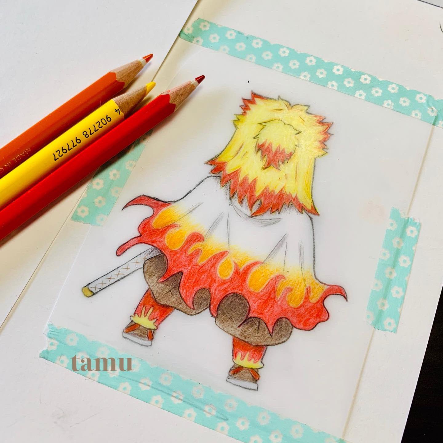 HOW TO DRAW FIRE with Copic Markers 