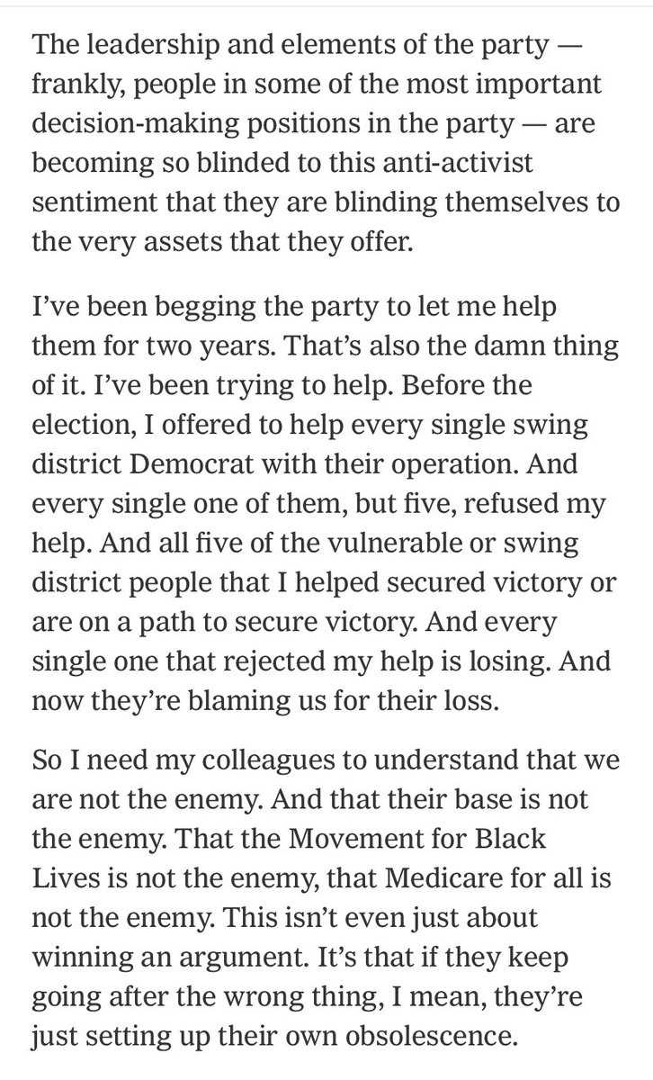 the dynamics this interview confirms and elaborates on are absolutely maddening  https://www.nytimes.com/2020/11/07/us/politics/trump-white-house-biden.html  https://twitter.com/ben_orlebeke/status/1325252629849645056