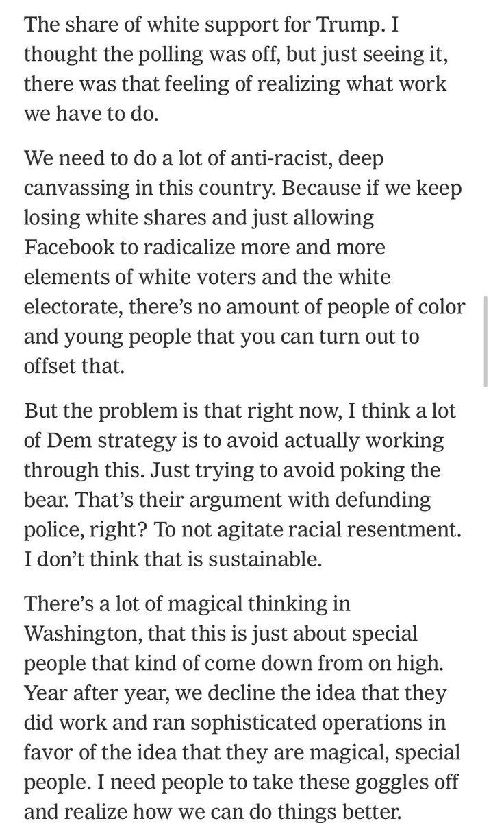 the dynamics this interview confirms and elaborates on are absolutely maddening  https://www.nytimes.com/2020/11/07/us/politics/trump-white-house-biden.html  https://twitter.com/ben_orlebeke/status/1325252629849645056