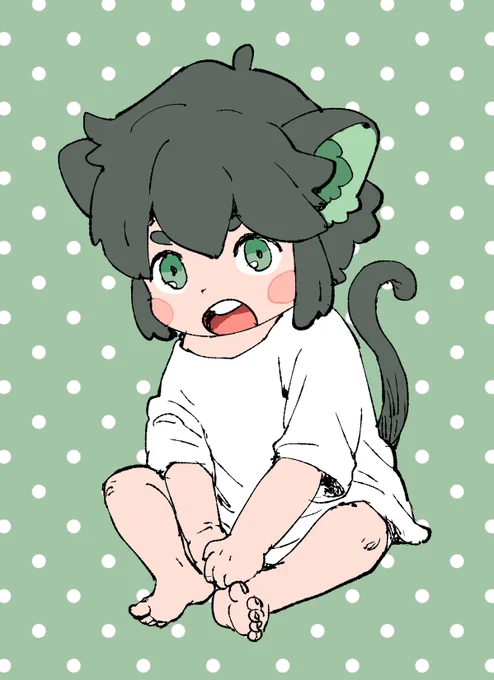 羅小黒戦記がかわいすぎたので描いた…ふ、フーシー… 
