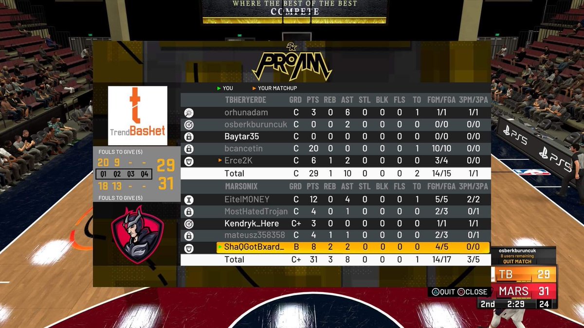 MarsonixG's tweet photo. We won (2-0) against @TrendBasket in @SurgeLeague2K play offs and we going to conference finals 🔥🔐 #onlyonegoal #SL2 https://t.co/Sf4RrrUkFC