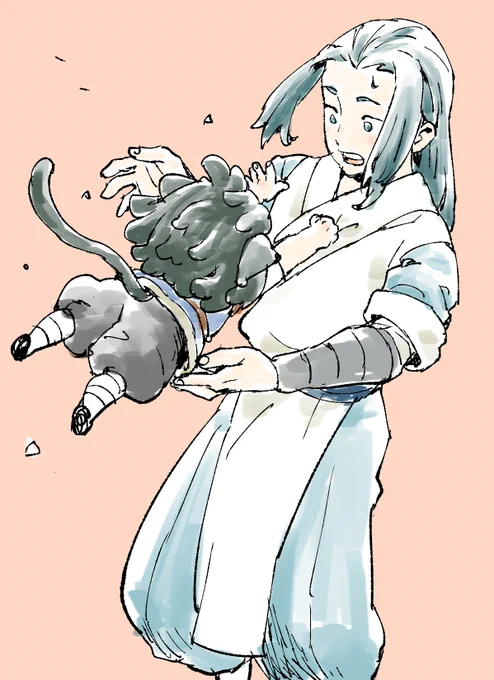 羅小黒戦記がかわいすぎたので描いた…ふ、フーシー… 