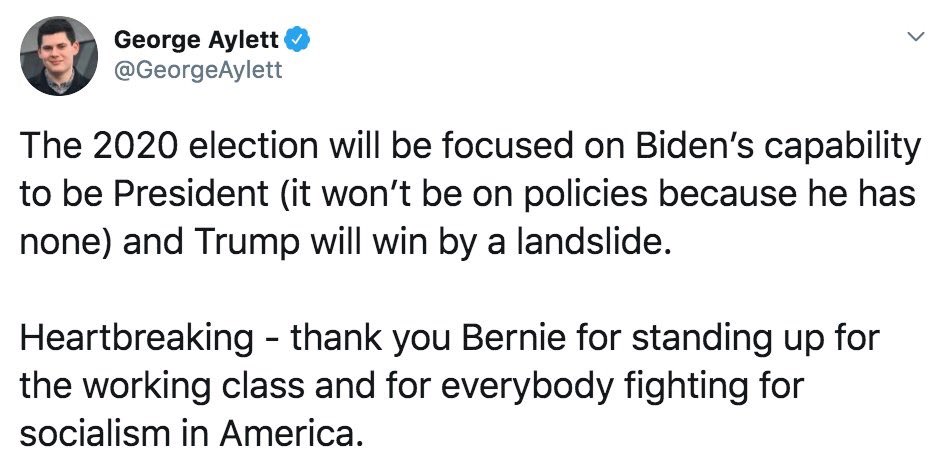 centre_leftLab's tweet image. Well if we was @georgeaylett we would not select him as as a political pundit - but than again he probably thought it would get him a seat.