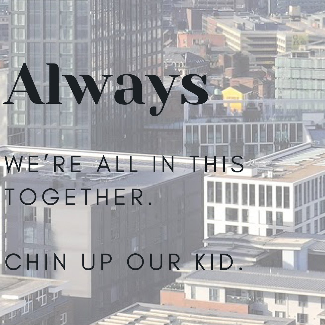 Chin up our kid. Talk to someone or talk to us! We're always happy to have a chat.

#lockdown #motivation #mentalhealth #itsoktonotbeok