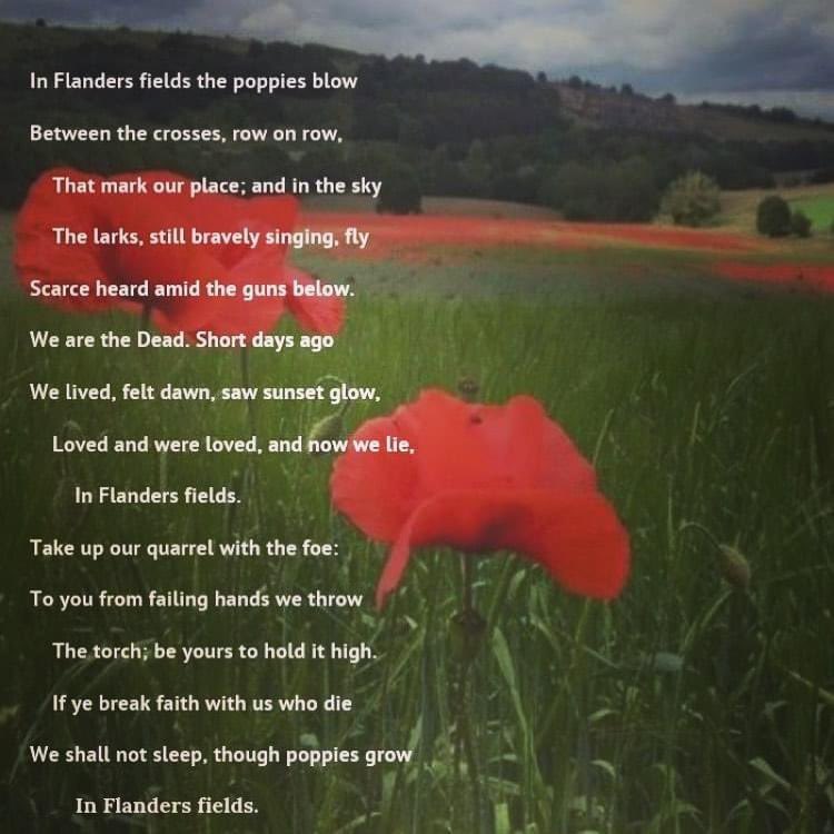 #RemembranceSunday #LestWeForget ❤️