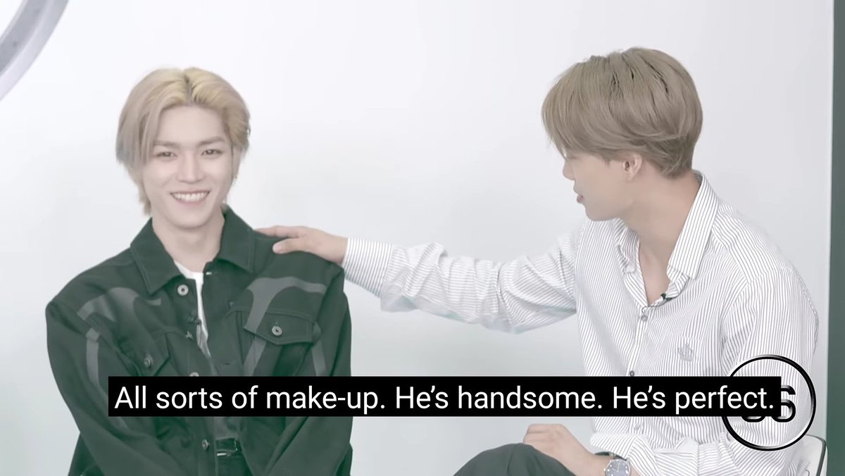  People calling Taeyong perfect, a much needed thread1. Kai always compliments his donsaeng Taeyong  #TAEYONG    #태용    #NCT태용  #SuperM  @superm