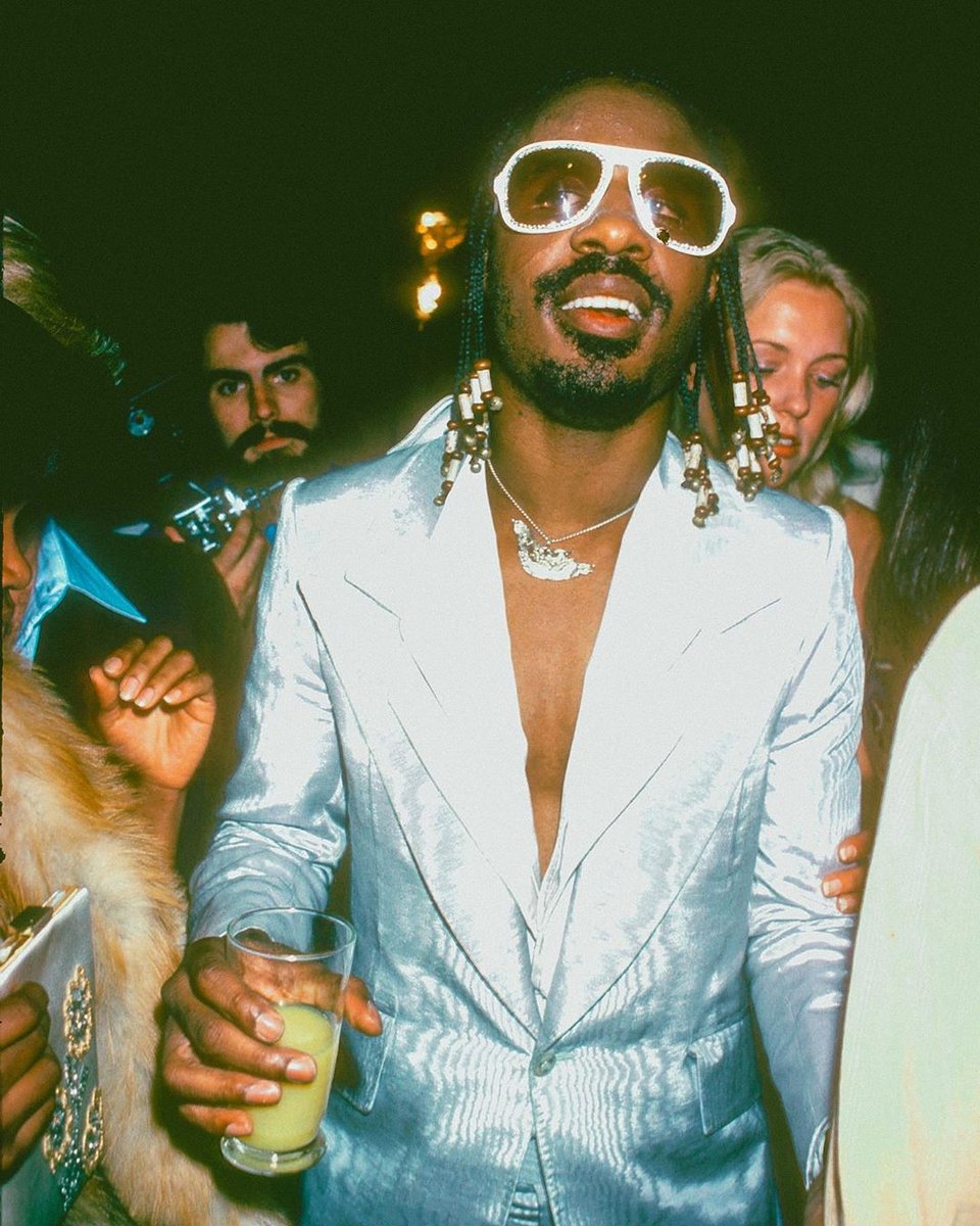 theretroblvd's tweet photo. Stevie Wonder photographed by Michael Ochs while attending the Third Annual Rock Music Awards in Los Angeles, CA - September 15, 1977
• 
• 
• 
• 
• 
•
#Repost from @strappedarchives https://t.co/csWa8AkxaL