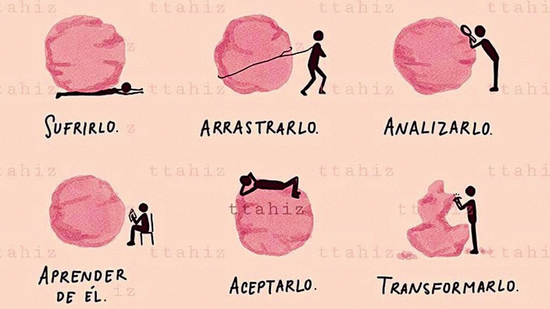 cosas que hacer con el dolor: