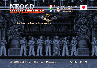 arcadetv's tweet photo. #NeoGeoCD #SDLoader Custom backgrounds feature in firmware 0.7 #FurrtekRocks https://t.co/bxwKjuN3R8