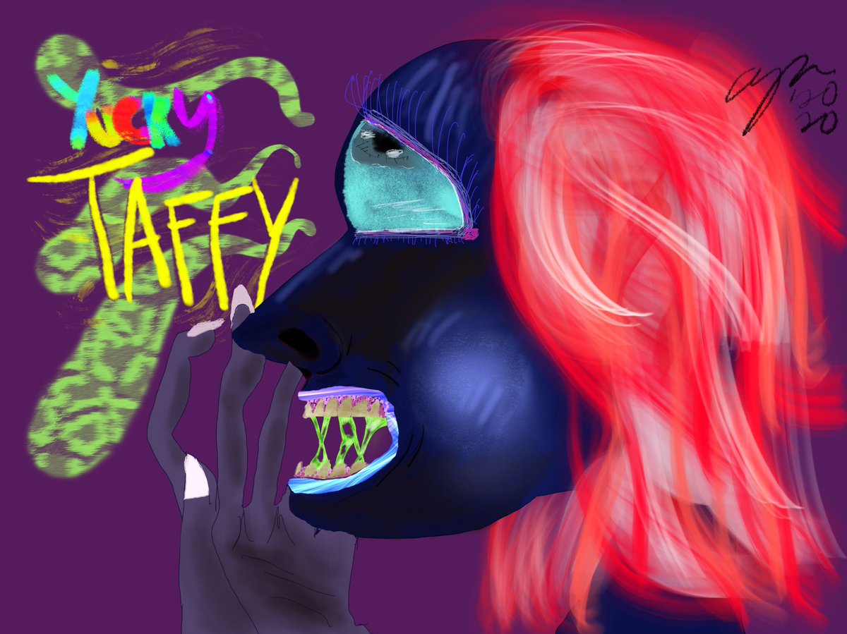 idealistcollec2's tweet photo. "Yucky Taffy ll" #Ad #art #artist #artwork #artoftheday #artistic #artsy #artofvisuals #SURREALISM #arts #artists #artlovers #surreal #illustration #illustration #ArtistOnTwitter #artworks #artshow #fanart #draw #drawing #digitalart #sundayvibes #SundayMotivation #SundayFeel https://t.co/8m9o3sqvJb