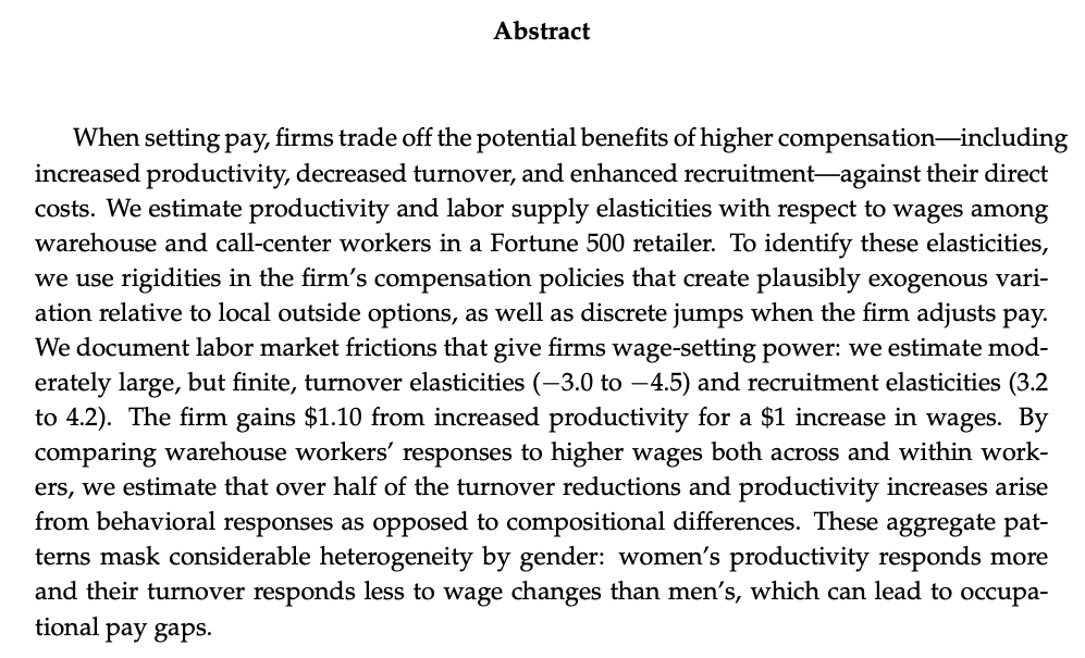 Natalia EmanuelJMP: "The Payoffs of Higher Pay: Elasticities of Productivity and Labor Supply with Respect to Wages"Website:  https://www.nataliaemanuel.com/ 