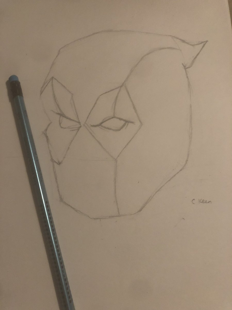 LetteysDrawings's tweet photo. Not the best photo but I’m attempting to draw deadpool 😃 #art #fanart #deadpool #ArtistOnTwitter #deadpoolfanart #artislife #drawing #sketching #pencildrawing https://t.co/gkBnk8xa3B