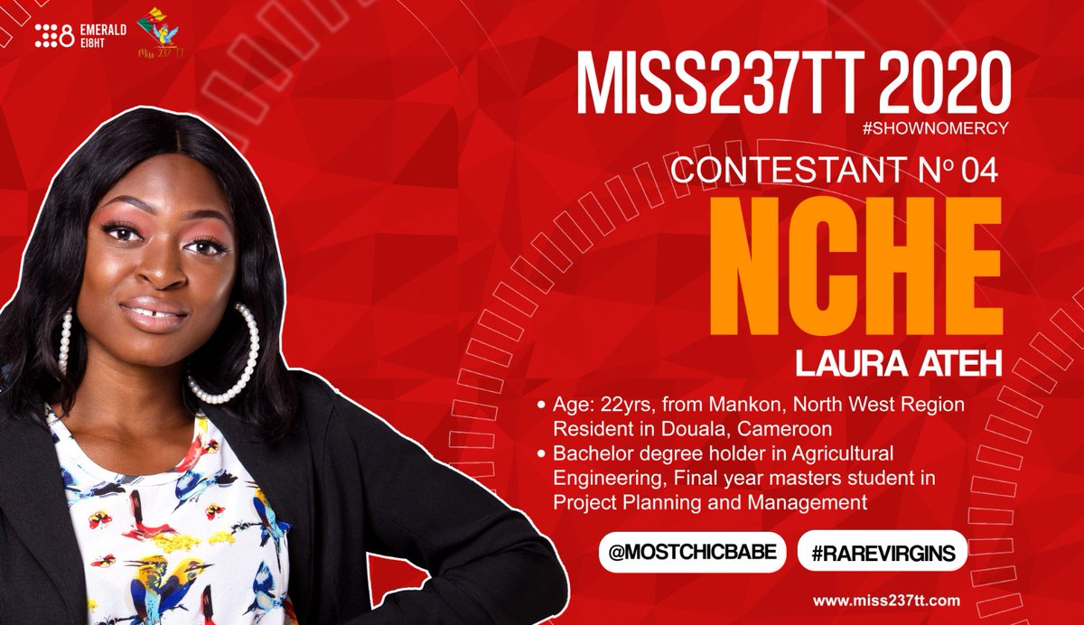 miss237x's tweet photo. Contestant No 4
@MostChicBabe 

#Miss237TT #ShowNoMercy #RareVirgins https://t.co/NpOtCFg731