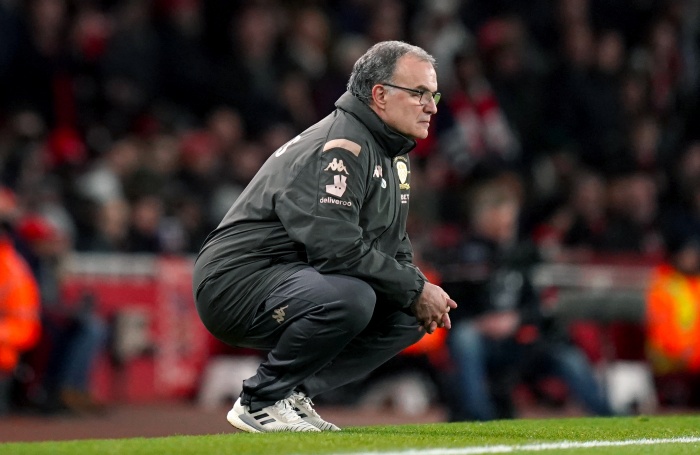 Desert retreat in Mexico. Everyone swallows the peyote, then sits cross-legged on beanbags placed initially in 3-3-1-3 formation but swirling as you go on a mystical psychic voyage, Bielsa perfectly silent yet communicating wisdom telepathically. You come round. You go again.