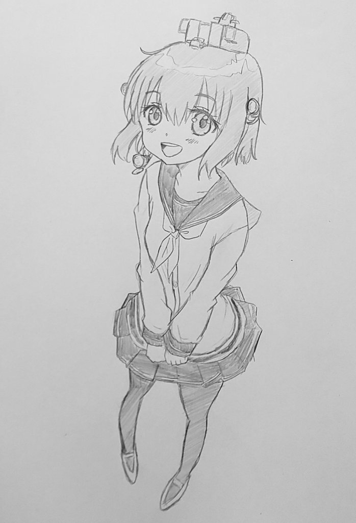 「ゆきかじぇです!」( *'艸`) 