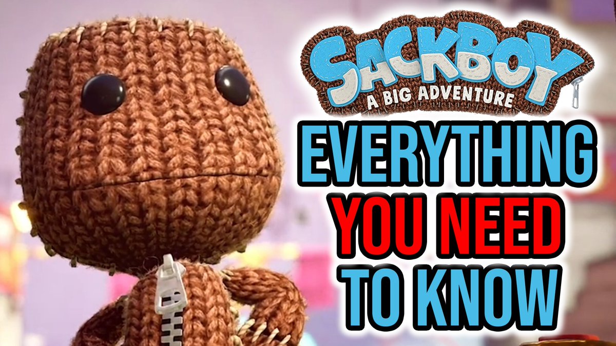 BlazingVictini's tweet photo. https://t.co/9wA7vc15aI
New Video: Sackboy: A Big Adventure | Everything You NEED To Know! #SackboyABigAdventure #SABA #LBP #LittleBigPlanet #PS5 #PS4 #PlayStation5 #PlayStation4 https://t.co/E5Tf9RPfJf
